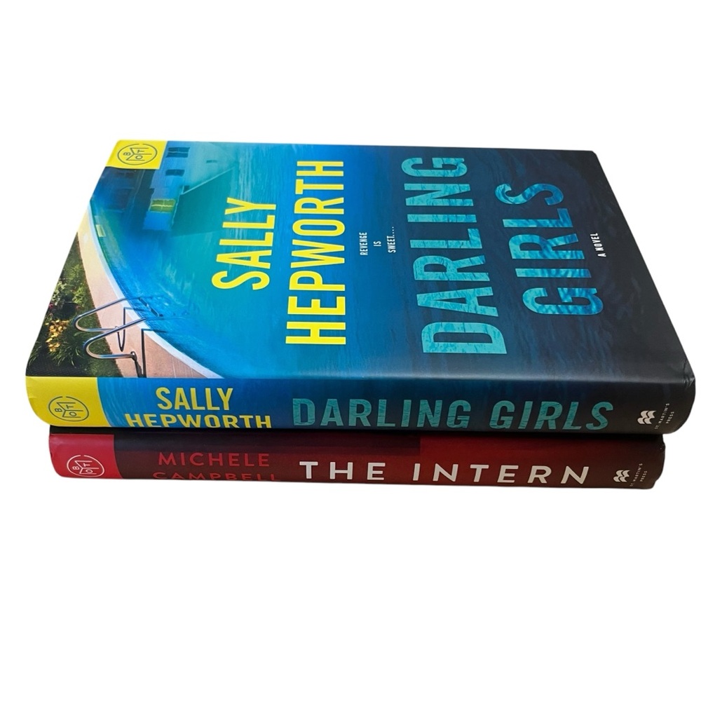 BOTM 2 books The Intern, Michelle Campbell & Darling Girls, Sally Hepworth - Picture 1 of 3